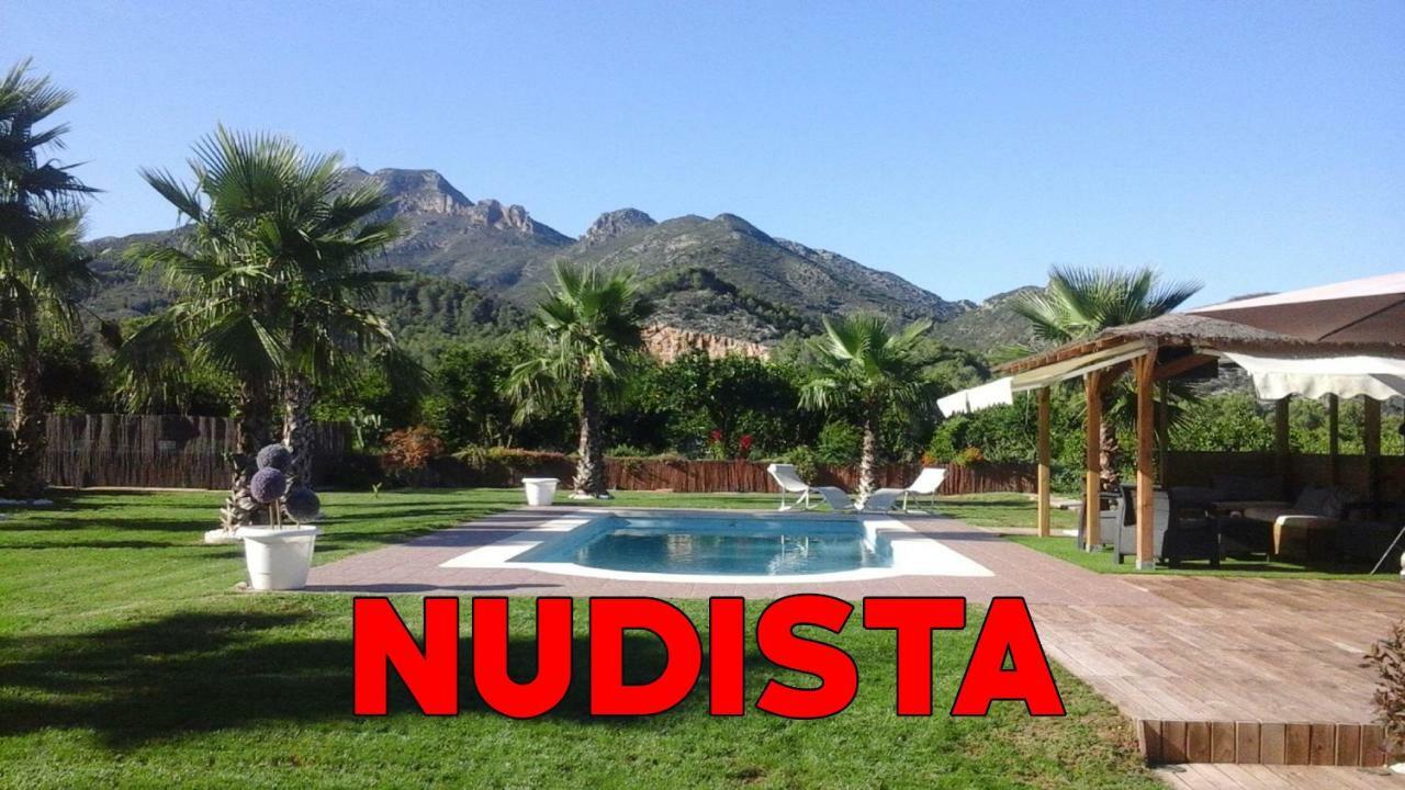 Nudista Villa Rosaleda - Adult Only Gandía Exteriör bild
